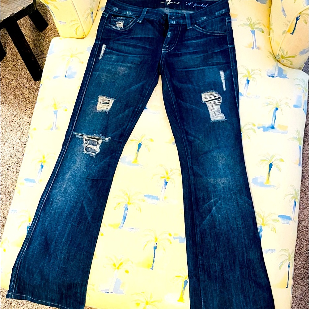 7 for all man kind size 25 length 3ft.